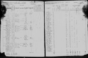 1875 Kansas State Census - Guelph, Sumner, page 6