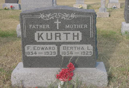 F. Edward and Bertha L. Kurth